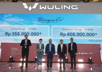 Kendaraan Listrik Wuling Terbaru di Indonesia, BinguoEV, Resmi Meluncur Dalam Dua Varian