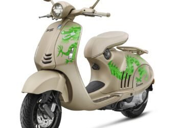 Vespa Hadir dengan Kekuatan Sang Naga