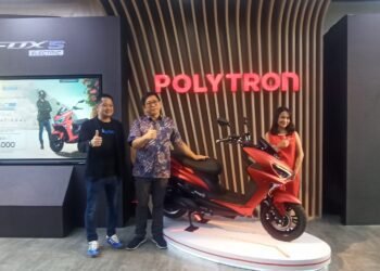 Hadir Sensasional dan Ekonomis! Motor Listrik POLYTRON Fox-S Resmi Diluncurkan