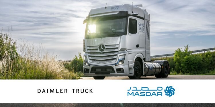 Daimler Truck und Masdar untersuchen Möglichkeiten der Lieferung von grünem Flüssigwasserstoff 

Daimler Truck and Masdar explore liquid green hydrogen supply options