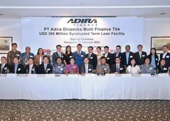 Adira Finance Memperoleh Fasilitas Pinjaman Sindikasi Sejumlah USD300 Juta