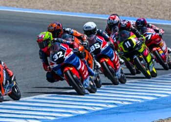 Sempat Melesat di Kualifikasi Moto3 Junior, Ramadhipa Raih 9 Poin di Jerez