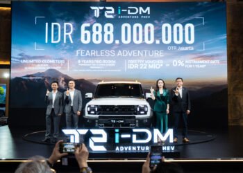 JETOUR T2 i-DM JETOUR Adventure PHEV SUV Hadir di Indonesia