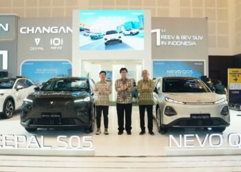 Perdana Hadir di GIIAS Surabaya 2026, Changan Resmi Meluncurkan Changan Deepal S05 dan Changan Nevo Q05 untuk Wilayah Jawa Timur