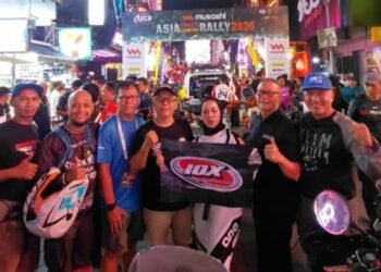 Ketum IOX Support Pereli Indonesia di AXCR 2026 Thailand