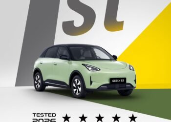 Geely EX2 Raih Bintang Lima Euro NCAP dan ANCAP dengan Standar Penilaian Keselamatan Terbaru 2026