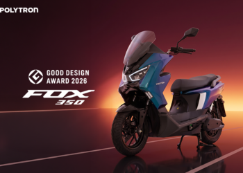 Pertama dalam Sejarah, Polytron FOX 350 Raih Good Design Award 2026 dari Jepang Berkat Desain dengan Kenyamanan Maksimal untuk Pengendara Indonesia
