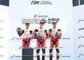 Melesat di Tengah Persaingan Ketat, Bintang dan Resky Naik Podium Moto4 Asia Cup