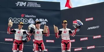 Melesat di Motegi, Badly Persembahkan Podium IM4AC untuk Indonesia