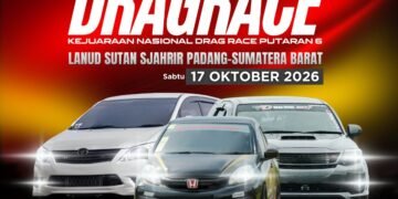 Svarnabumi SIMPATI Dragrace, Persaingan Gelar Makin Memanas di Padang