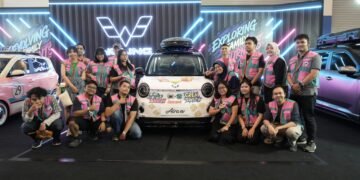 Wuling Aira ev Jadi Kanvas Kreativitas Ilustrator Lokal di IMX 2026